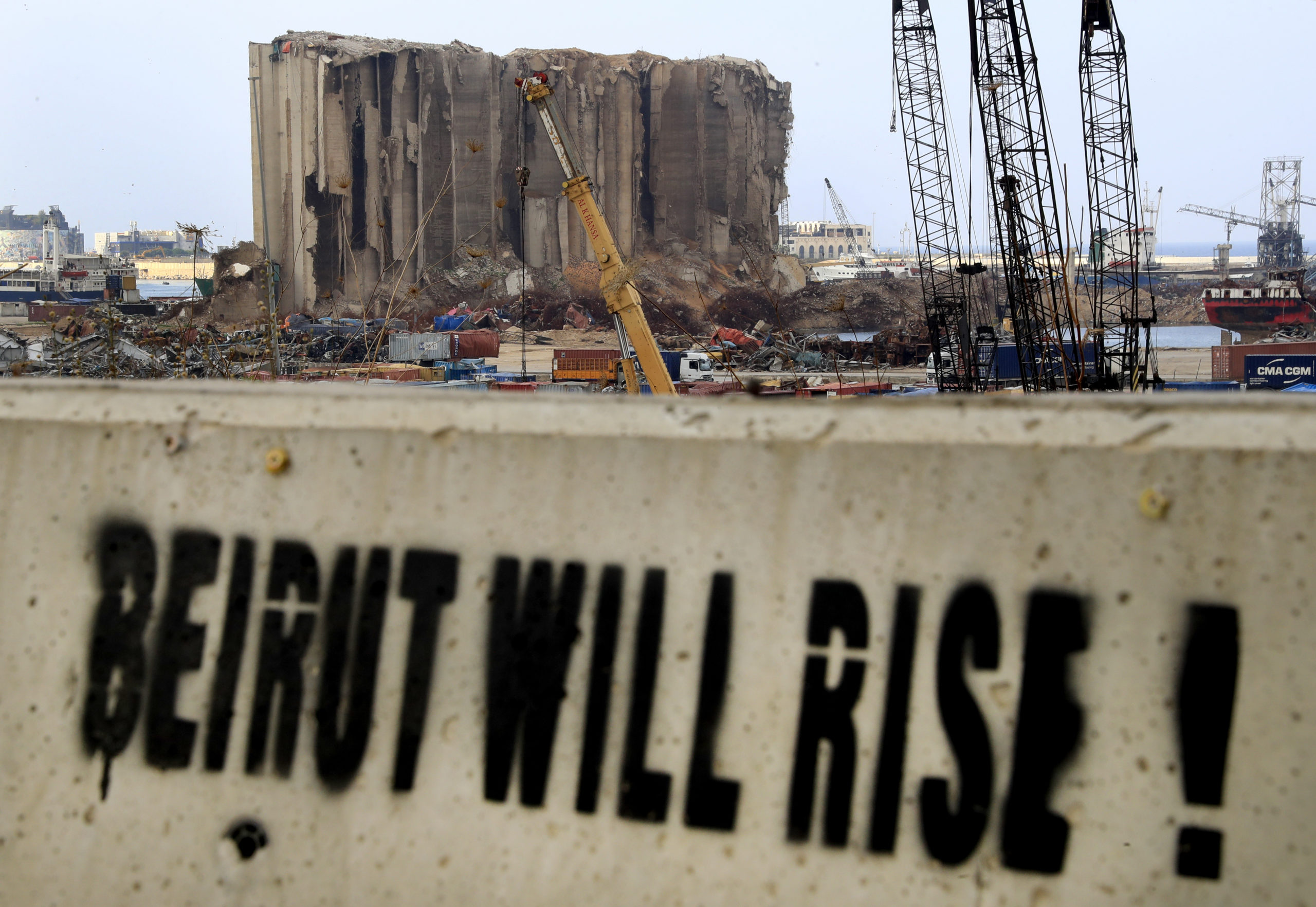 Beirut Silos At Heart Of Debate About Remembering Port Blast