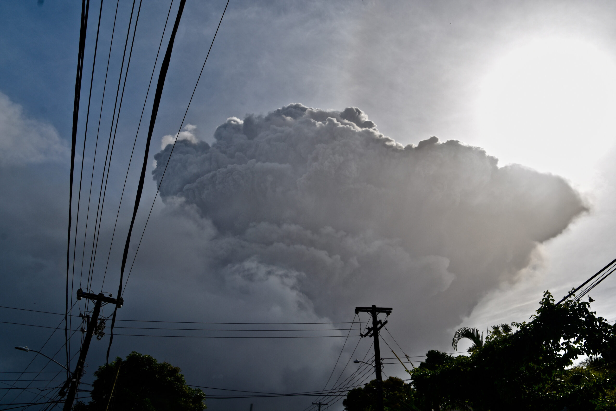 Ash Covered St  Vincent  Braces for More Volcanic  Eruptions 