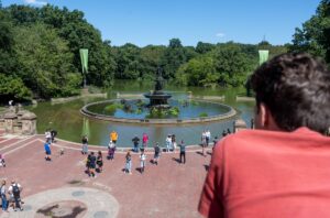 2021 Bethesda Fountain Central Park After Ida Storm Flood …