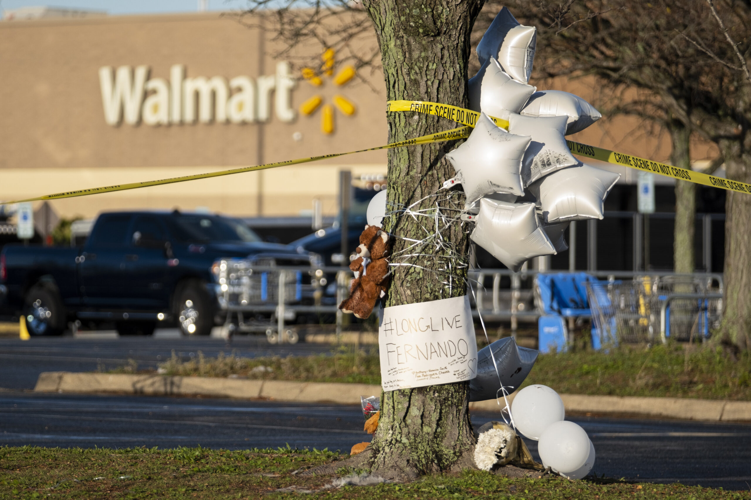 Walmart Shooting Raises Need For Violence Prevention At Work   AP.Walmart.shooting.memorial Scaled 