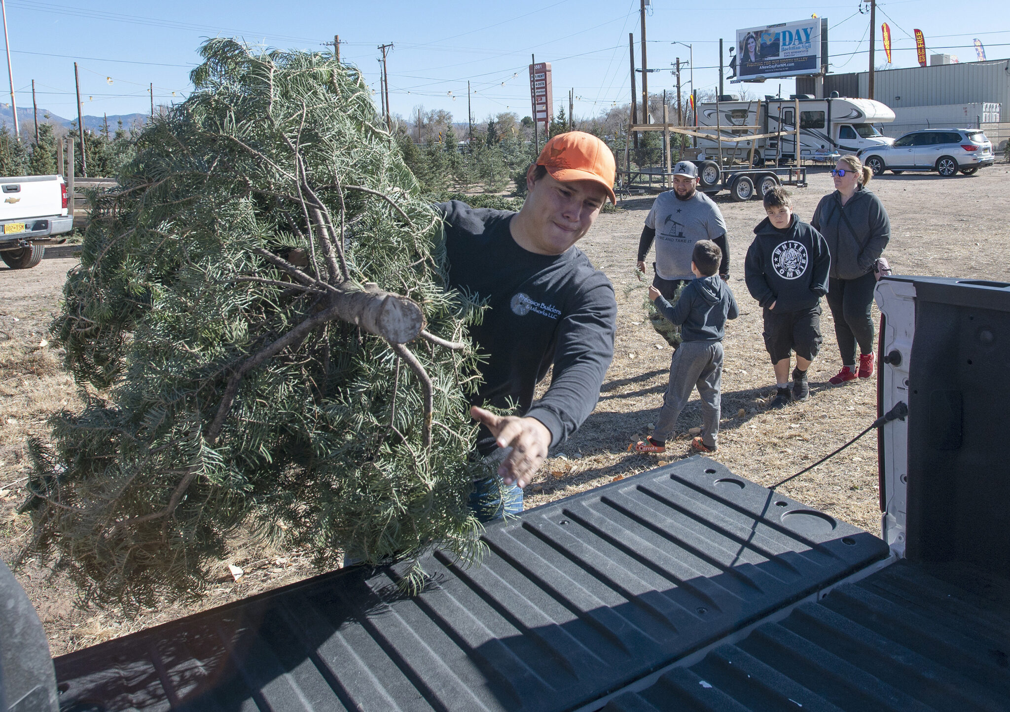 Christmas Tree Sellers Feel Effects of New Mexico Wildfire